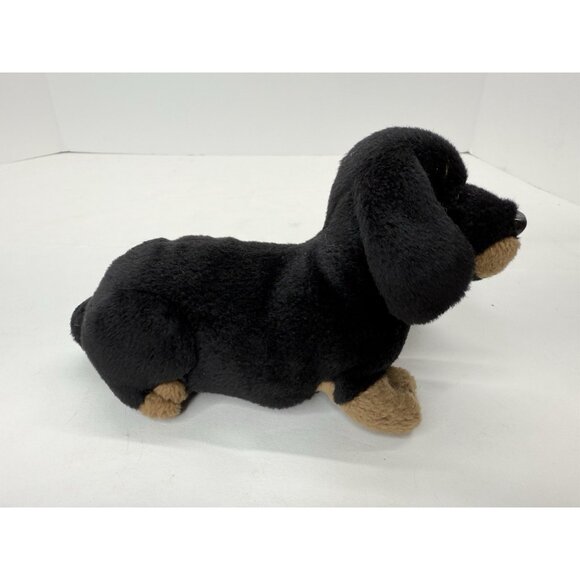 Vintage Stuffins Lumpy’s Gang 1997 Black Bean Bag Dachshund  License NO. K-9 - Picture 5 of 10